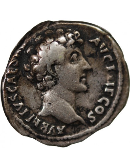 ANTONIN LE PIEUX, MARC AURELE - DENIER ARGENT 140 ROME