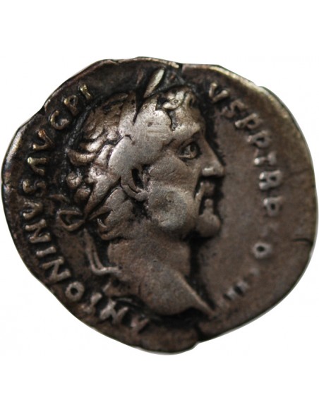 ANTONIN LE PIEUX, MARC AURELE - DENIER ARGENT 140 ROME