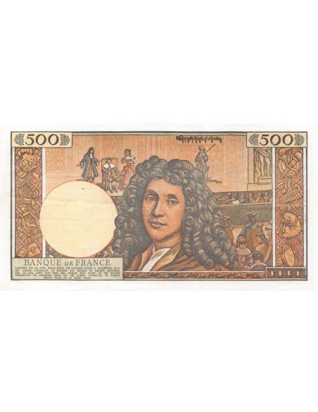 FRANCE, MOLIÈRE - 500 NF 06/01/1966 - SÉRIE K.25