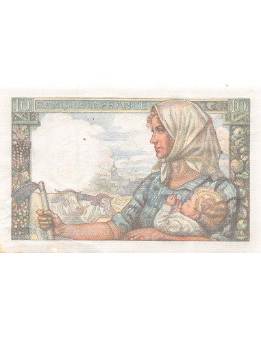 FRANCE, MINEUR - 10 FRANCS 26/09/1946 - SERIE N.111