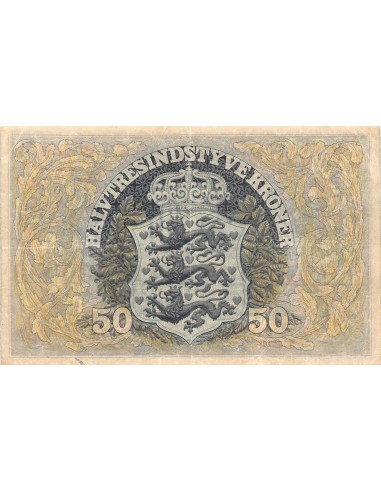 DANEMARK - 50 KRONER 1942