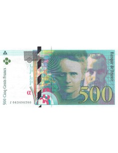 FRANCE, PIERRE ET MARIE CURIE - 500 FRANCS 2000