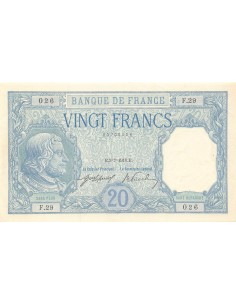 FRANCE - 20 FRANCS BAYARD 05/07/1916 - SÉRIE F.29 2