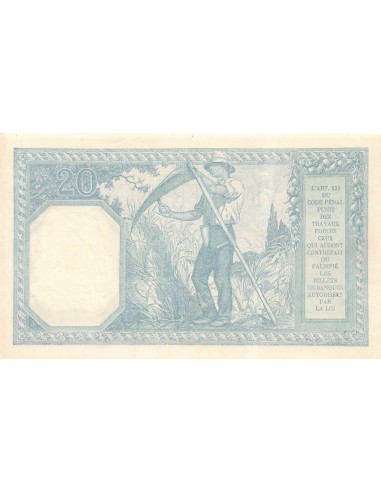 FRANCE - 20 FRANCS BAYARD 05/07/1916 - SÉRIE F.29