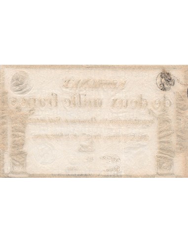 RÉVOLUTION FRANCAISE, ASSIGNAT - 2000 FRANCS - 18 NIVÔSE AN 3