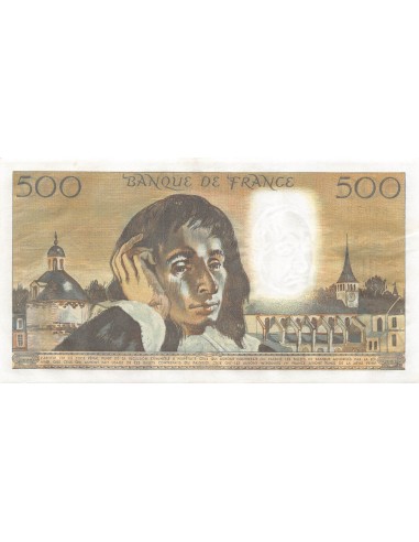 FRANCE - 500 FRANCS PASCAL 06/12/1973 - SÉRIE Y.38