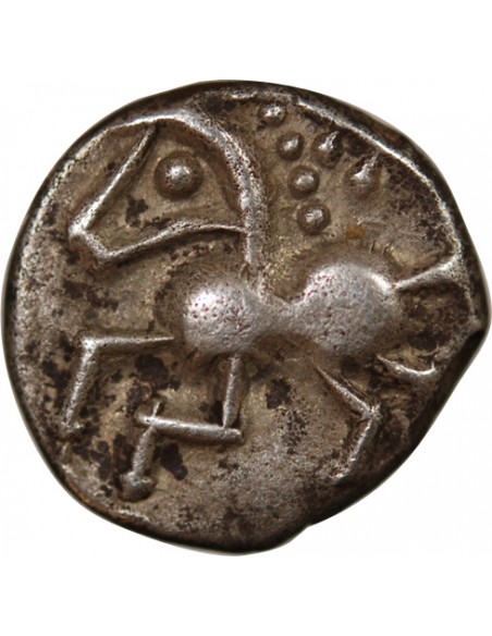 ALLOBROGES - DENIER ARGENT - AU CHEVAL ET AU CADUCEE