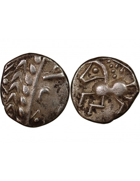 ALLOBROGES - DENIER ARGENT - AU CHEVAL ET AU CADUCEE