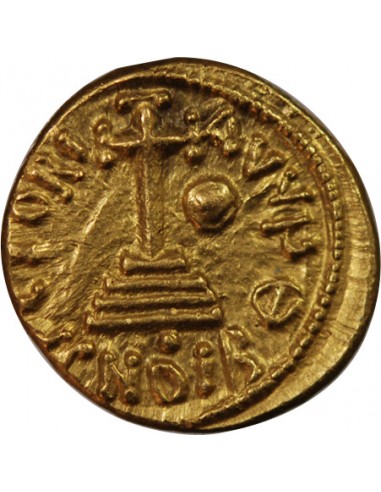 EMPIRE BYZANTIN, CONSTANTIN IV - SOLIDUS GLOBULAIRE, 680-681 CARTHAGE