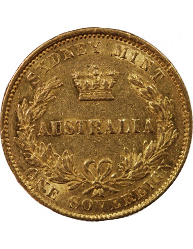 AUSTRALIE, VICTORIA - SOUVERAIN OR 1866 SYDNEY