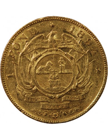 AFRIQUE DU SUD - POND OR 1894