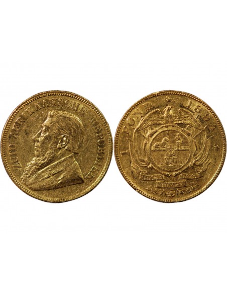 AFRIQUE DU SUD - POND OR 1894