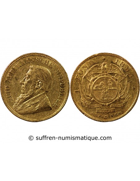 AFRIQUE DU SUD - POND OR 1894