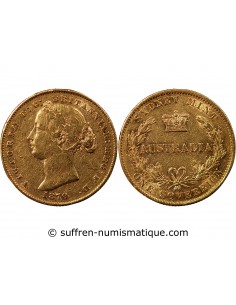 AUSTRALIE, VICTORIA - SOUVERAIN OR 1870 SYDNEY