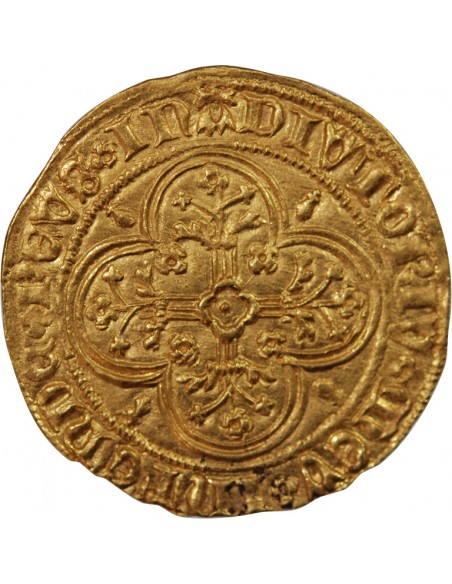 DUCHÉ DE BRETAGNE, JEAN V - CAVALIER D'OR 1420 / 1423 N NANTES