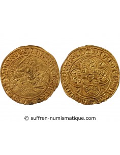 DUCHÉ DE BRETAGNE, JEAN V - CAVALIER D'OR 1420 / 1423 N NANTES