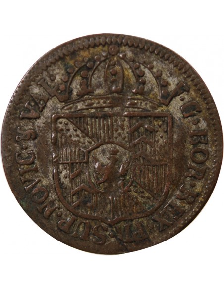 SUISSE, PRINCIPAUTE DE NEUCHÂTEL, FREDERIC GUILLAUME II - 1/2 BATZEN 1793