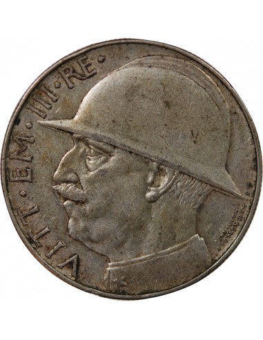 ITALIE, VICTOR EMMANUEL III - 20 LIRE ARGENT 1928 ROME
