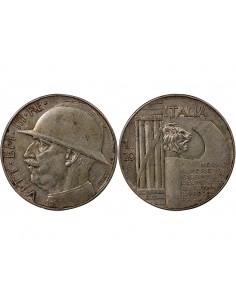 ITALIE, VICTOR EMMANUEL III - 20 LIRE ARGENT 1928 ROME 2