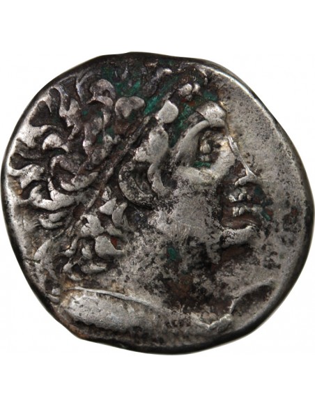 ROYAUME LAGIDE, PTOLEMEE XII - TETRADRACHME ARGENT - ALEXANDRIE, LA 80 AV JC