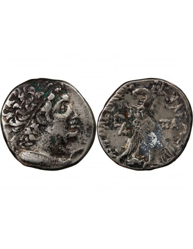 ROYAUME LAGIDE, PTOLEMEE XII - TETRADRACHME ARGENT - ALEXANDRIE, LA 80 AV JC