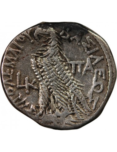 ROYAUME LAGIDE, PTOLEMEE XII - TETRADRACHME ARGENT - ALEXANDRIE, LK 62/61 AV JC