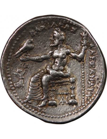 MACEDOINE, ALEXANDRE III LE GRAND / PHILIPPE III - TETRADRACHME ARGENT - TARSE﻿ 325 / 323 AV JC