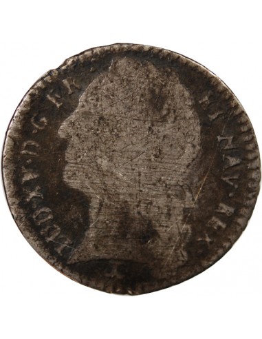 LOUIS XV - 1/10 ECU AU BANDEAU 1752 N MONTPELLIER R3