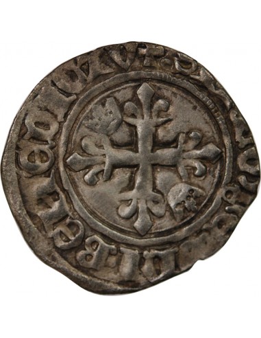 CHARLES VI﻿ LE FOU - GROS DIT "FLORETTE" 1417-1420 TOURS