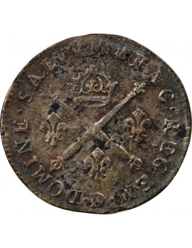 LOUIS XIV﻿ - 10 SOLS AUX INSIGNES 1703/1708 D LYON