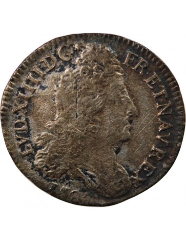 LOUIS XIV﻿ - 10 SOLS AUX INSIGNES 1703/1708 D LYON