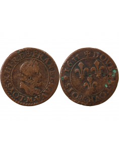 LOUIS XIII - DOUBLE TOURNOIS 1611 M TOULOUSE 2