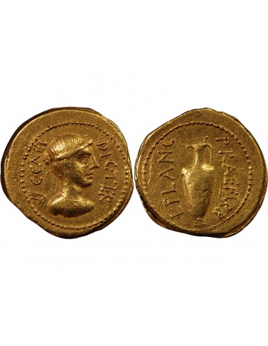 CESAR - DENIER ARGENT 47 / 46 AV JC ROME