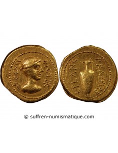 CESAR - DENIER ARGENT 47 / 46 AV JC ROME