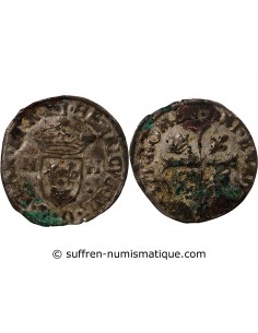HENRI IV - DOUZAIN AUX DEUX H 1591-1596 I - LIMOGES