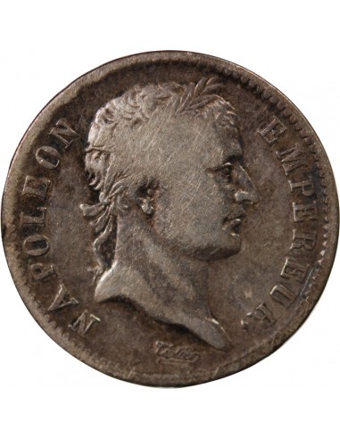 NAPOLEON Ier - 1 FRANC ARGENT 1808 A PARIS Type République
