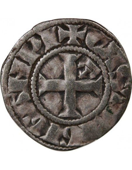 DUCHÉ DE BRETAGNE, JEAN II - DENIER 1289 / 1305 GUINGAMP