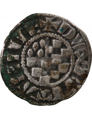 DUCHÉ DE BRETAGNE, JEAN II - DENIER 1289 / 1305 GUINGAMP