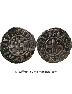 DUCHÉ DE BRETAGNE, JEAN II - DENIER 1289 / 1305 GUINGAMP