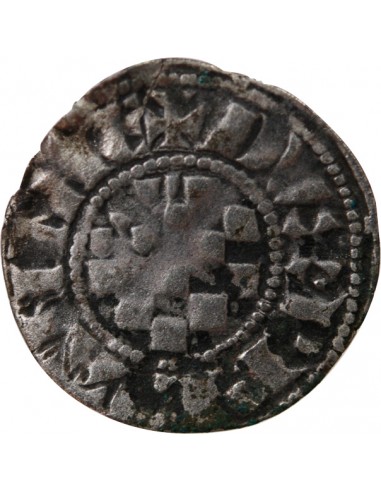 DUCHÉ DE BRETAGNE, JEAN II - DENIER 1289 / 1305 GUINGAMP