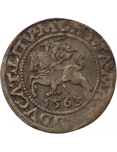 GRAND DUCHE DE LITUANIE, SIGISMOND II - 1563 VILNIUS