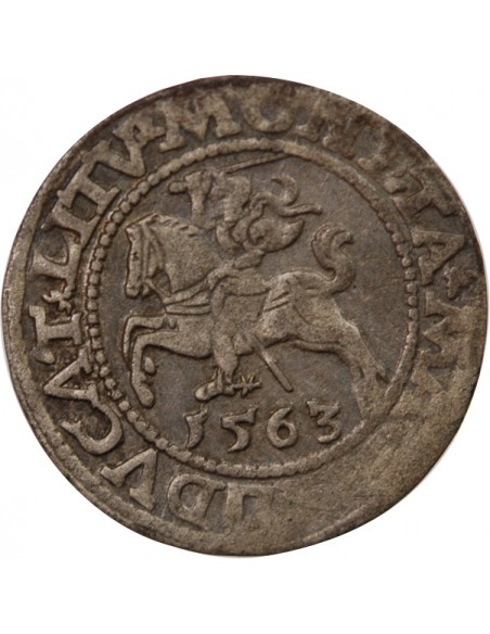 GRAND DUCHE DE LITUANIE, SIGISMOND II - 1563 VILNIUS