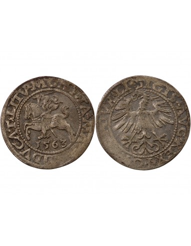 GRAND DUCHE DE LITUANIE, SIGISMOND II - 1563 VILNIUS
