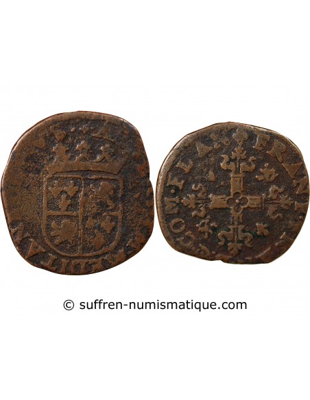 COMTÉ DE FLANDRE, FRANCOIS D'ALENCON – GIGOT, 1581-1583 BRUGES