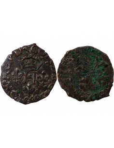 COMTE DE DESANA, DELFINO TIZZONE - LIARD A LA CROIX DE SAINT ESPRIT - 1584/1587 2