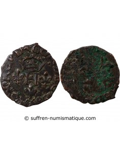 COMTE DE DESANA, DELFINO TIZZONE - LIARD A LA CROIX DE SAINT ESPRIT - 1584/1587