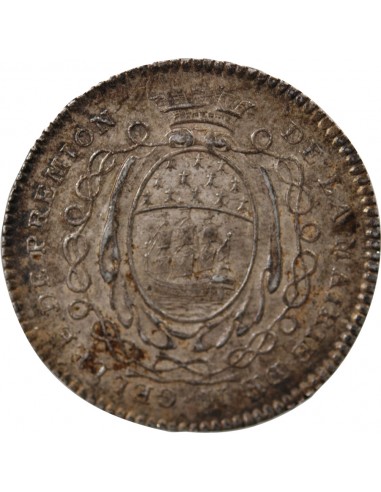 MAIRE DE NANTES, FRANCOIS LIBAULT – JETON ARGENT 1767 F.8926
