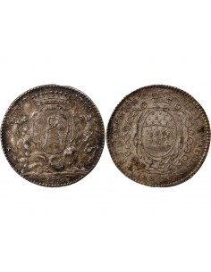 MAIRE DE NANTES, FRANCOIS LIBAULT – JETON ARGENT 1767 F.8926 2