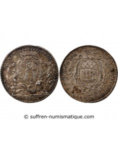 MAIRE DE NANTES, FRANCOIS LIBAULT – JETON ARGENT 1767 F.8926