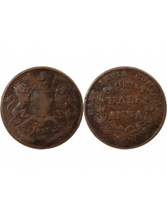 COMPAGNIE DES INDES BRITANNIQUES - 1/4 ANNA 1835 2